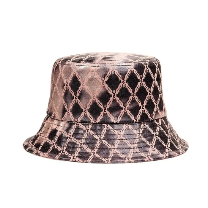 Letter Print Bucket Women Fisherman Hats 20120718