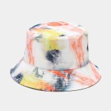 Adult Cotton Floral Printed Bucket Hip Hop Fisherman Hats YFM97485