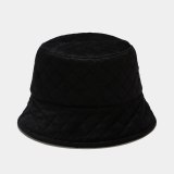 Winter Warm Adult Women Casual Cotton Plaid Print Bucket Hats YFM92839