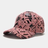 Graffiti Print Cotton Casquette Baseball Snapback Hats BQM43849