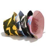 Cotton Camouflage Printing Bucket Hat Fisherman Hats YFM71223