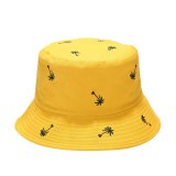 Hot Selling Coconut Embroidered Fisherman's Hats YFM93243