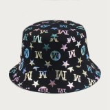 Letter Print Fishing Sun Bucket Fisherman Hats YFM83445