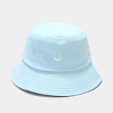 Hot Selling Bucket Hat Women Smile Print Cotton Sun Protection Hats YFM100112