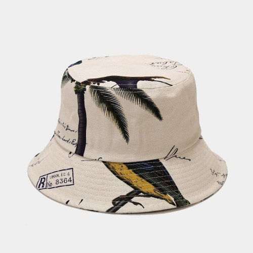 Vintage Fisherman Hat Printed Hip Hop Bucket Hats YFM100819