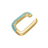 Creative Simple Rectangular Geometric Half-open Earrings VE12536