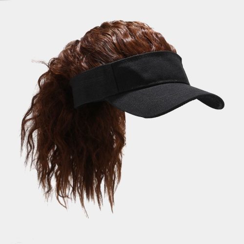 New Hot Sale Wig Women's Casual Hat Ins Street Hood Beach Sun Hats BQM42031