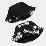 Fashion Bucket Hat Dollar Pattern Printing Unisex Fisherman Hats YFM98192