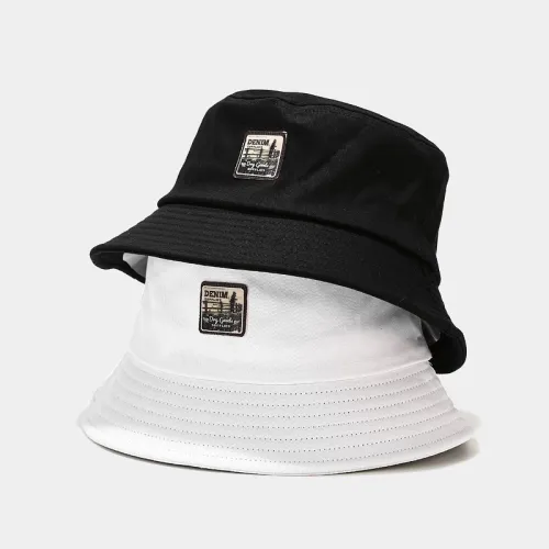Fashion Label Print Bucket Fisherman Hats YFM100213