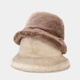 Winter Men Women Thickened Thermal Plush Bucket Hats YFM95667