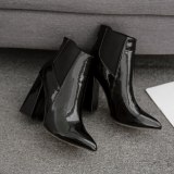 Women's Ankle Rain High Heels Martin Boots 9301-23