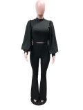 Women Lantern Sleeve Bodysuits Bodysuit Outfit Outfits G602839