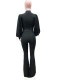 Women Lantern Sleeve Bodysuits Bodysuit Outfit Outfits G602839