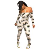 BA2037060J  Leopard Letter Printed Rompers Women Bodysuits Bodysuit Outfit Outfits WY674455 BN705162