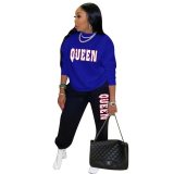 Women Queen Letter Bodysuits Bodysuit Outfit Outfits D823546