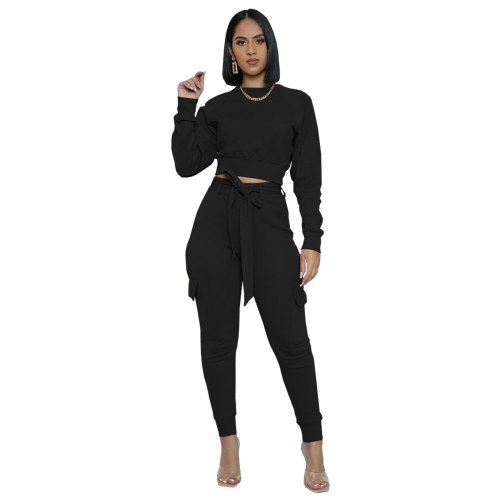 Women Spring O-Neck Slim Bodysuits Bodysuit Outfit Outfits WY671627