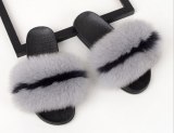 Women Real Fur Slippers Slides