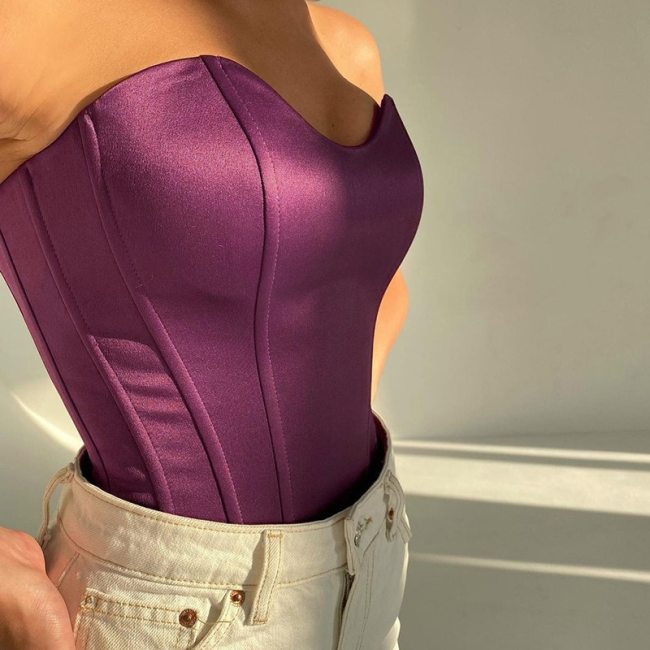 Women's Corset Bustier Crop Top Tops 22619210P