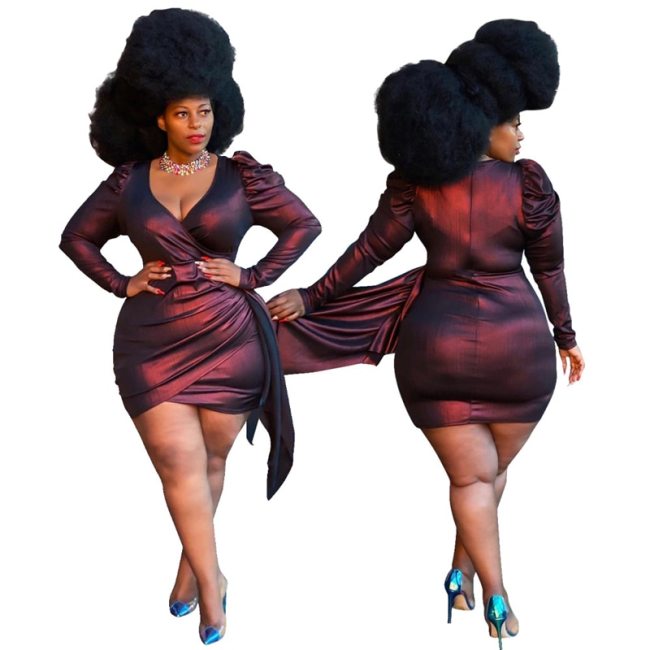 Women Party High Waist Mini Dress Dresses 142738