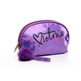 New Style Cosmetic Bag PU Travel  Lettered Handbags