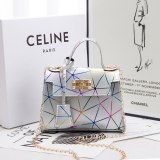 Women Fashion PU Leather Laser Handbags ABC-36273