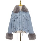 Women Denim Jackets Warm Coat Coats TJA2788293