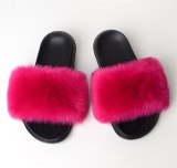 New Women Fur Slippers Slides