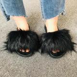 Faux Fur Slippers Furry Slides