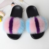 Women Slippers Home Furry Slides