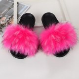 Faux Fur Slippers House Furry Slides