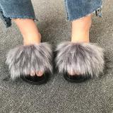 Faux Fur Slippers Furry Slides