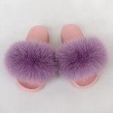 Women Shoes Home Fur Slippers Furry Slides