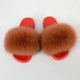 Furry Slippers House Plush Fluffy Slides