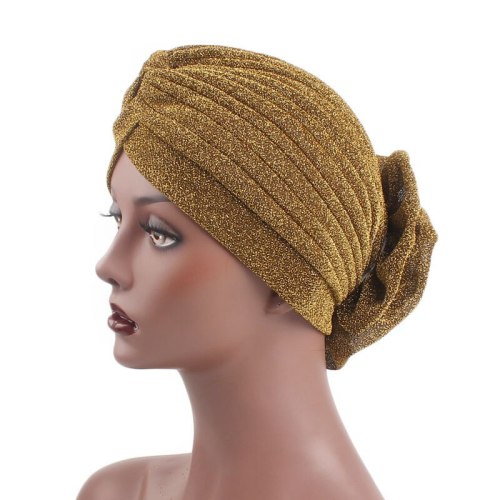 New Women's Turban Elastic Cloth Bonnet Bonnets TJM-32233