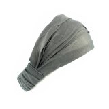 Women Hairband Soft Wide Elastic Stretch Turban Bonnets