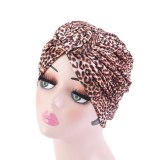 Fashion National Style Printted Hats Women Flower Turban Bonnet for Sleeping