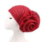 New Women's Turban Elastic Cloth Bonnet Bonnets TJM-32233