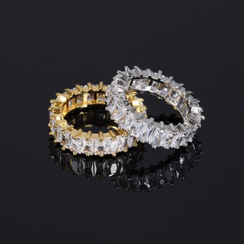 Sparkling AAA Cubic Zircon Engagement Finger Rings QK-500314