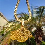 Hip Hop Letter Jewelry With Iced Out Tennis Chain Necklace Pendant QK-1059610
