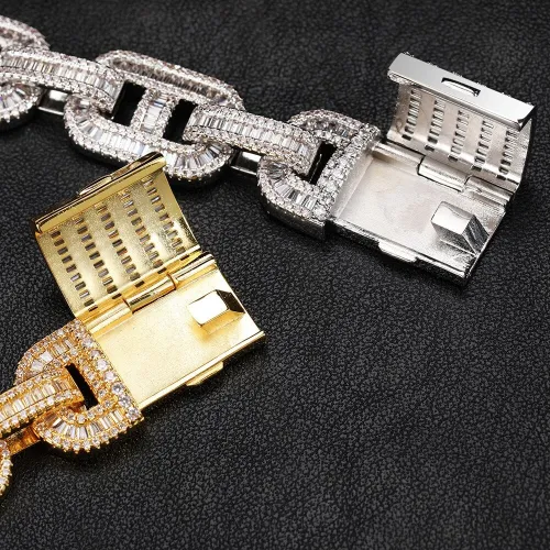 Super Big Hip Hop Bling Pig Nose Necklaces QK-204859