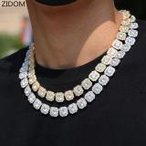 Hip Hop Iced Out Bling Candy Shape Chain Necklaces QK-200213