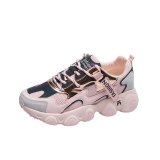 BFL700504  Women Chunky Sneakers Platform Lace Up Shoes