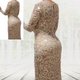 Sexy Long Sleeve Sequined Evening Dress Dresses SC204354
