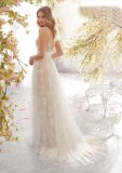 Women V Neck Sleeveless Beach Wedding Dresses  Sc92738