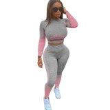 Women Two Piece Yoga suits Jogging Suits Tracksuits Tracksuit Outfits W835667