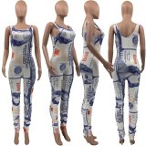 Women Elegant Sleeveless Bodysuits QS504657