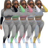 Women Two Piece Yoga suits Jogging Suits Tracksuits Tracksuit Outfits W835667