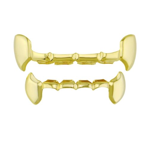 Gold Braces Tiger Teeth Braces Teech Grills XHYT100819