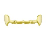 Gold Braces Tiger Teeth Braces Teech Grills XHYT100819