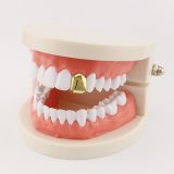 Hip Hop Gold Dental Mouth Punk Teeth Grills XHYT108899